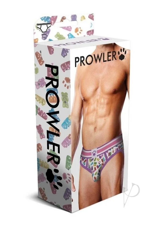 Prowler Female Sex Toys Prowler Gummy Bears Brief Medium WhiteMulticolor