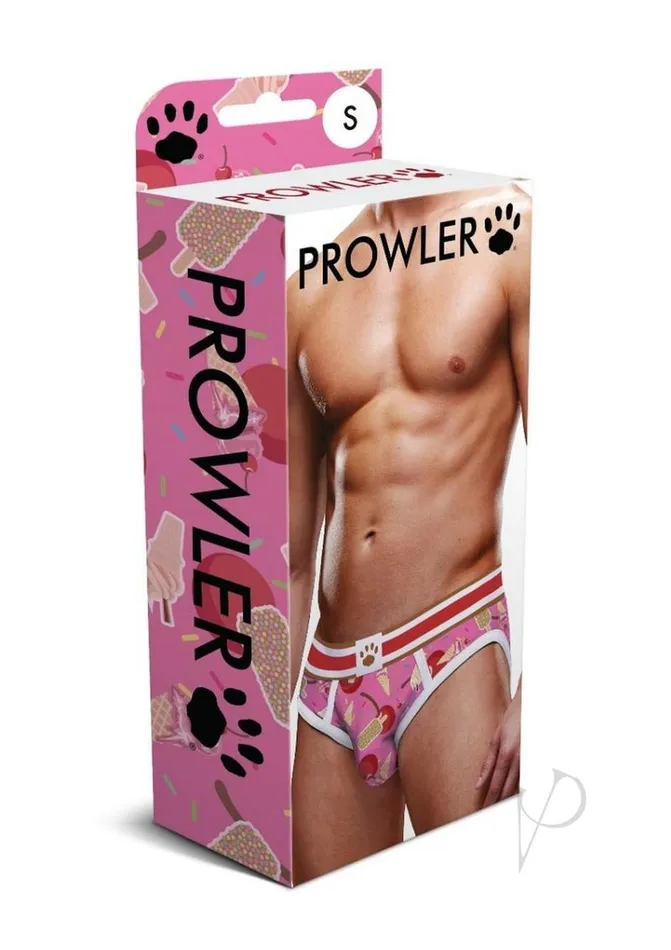 Prowler Ice Cream Open Brief Medium Pink Prowler Vibrators