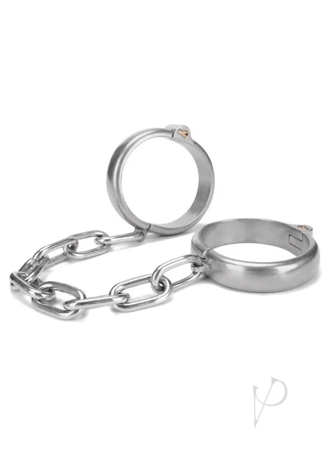 Prowler Red Anal Prowler RED Heavy Duty Metal Ankle Cuffs Stainless Steel