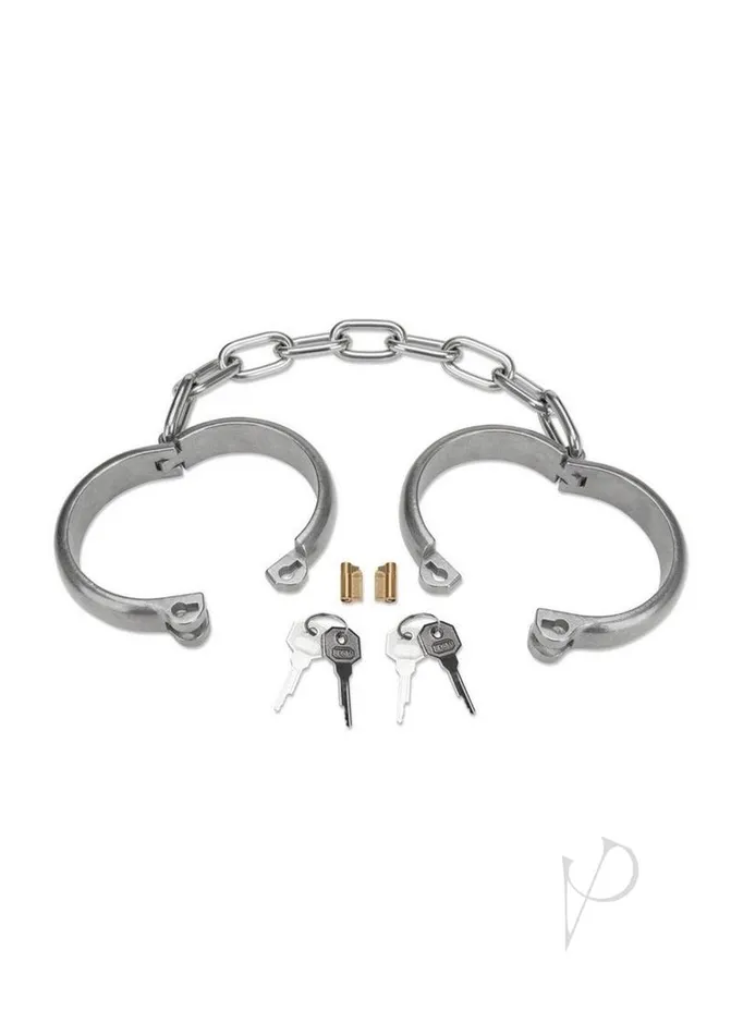 Prowler Red Anal Prowler RED Heavy Duty Metal Ankle Cuffs Stainless Steel Prowler Red Anal Prowler RED Heavy Duty Metal Ankle Cuffs Stainless Steel