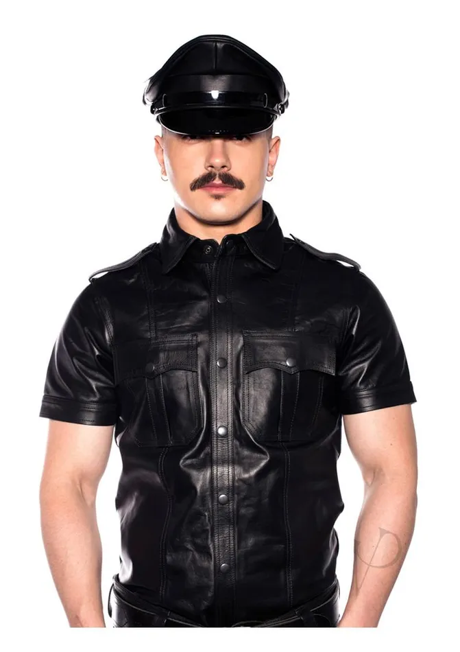 Prowler Red Anal Prowler RED Police Shirt Medium Black