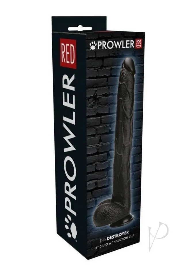 Prowler Red Female Sex Toys Prowler RED The Destroyer Realistic Dildo with Suction Cup 15in Black Prowler Red Female Sex Toys Prowler RED The Destroyer Realistic Dildo with Suction Cup 15in Black