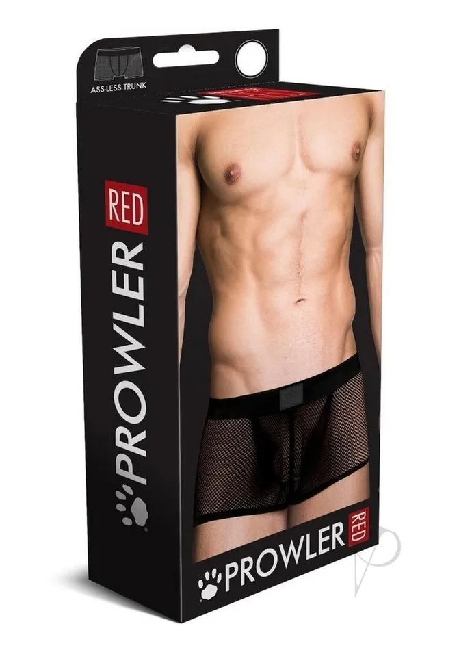 Prowler RED Fishnet AssLess Trunk Medium Black Prowler Red Anal