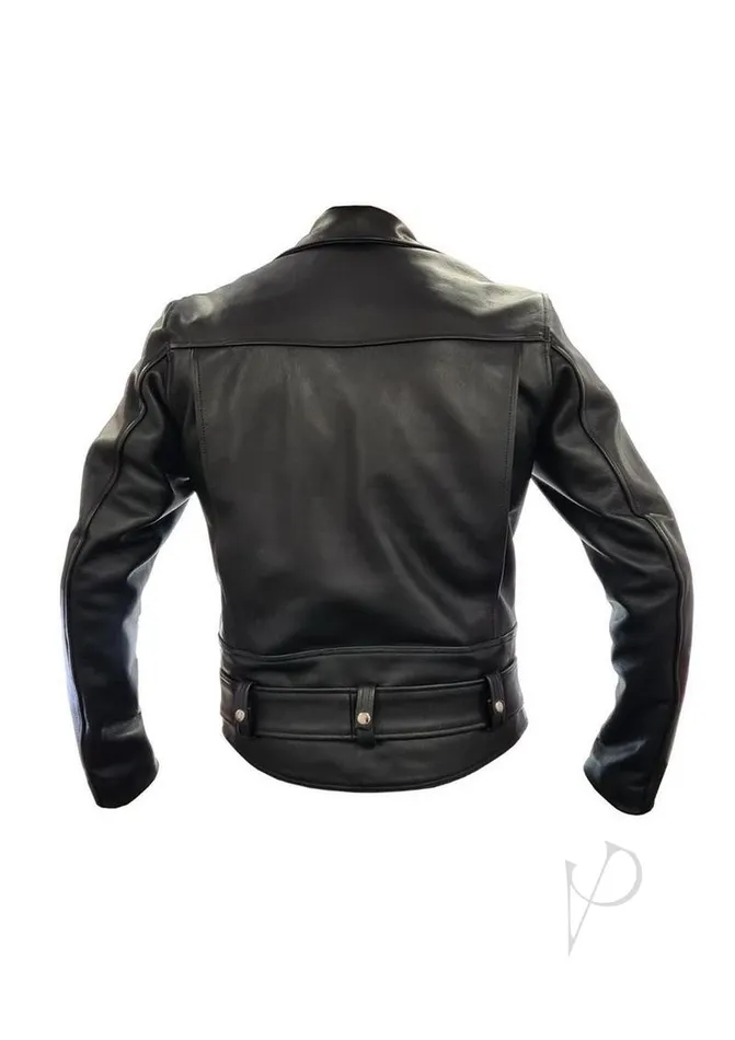 Prowler RED Police Leather Jacket XXLarge Black Prowler Red Restraints Prowler RED Police Leather Jacket XXLarge Black Prowler Red Restraints