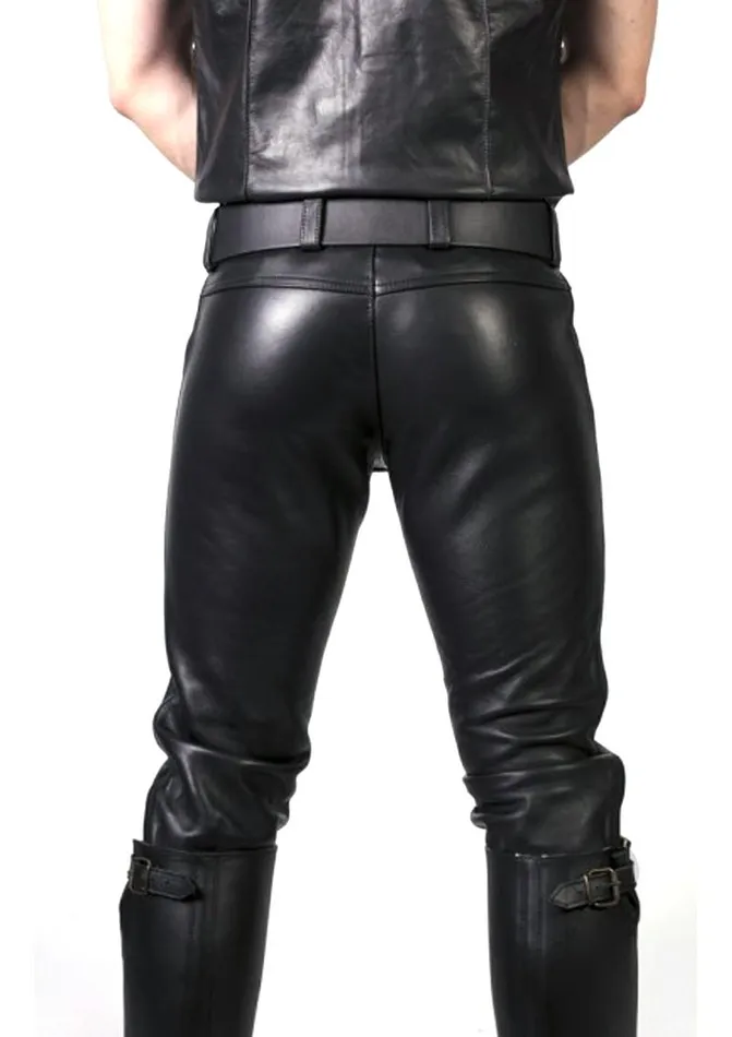 Prowler Red Restraints Prowler RED Leather Jeans 36in Black Prowler Red Restraints Prowler RED Leather Jeans 36in Black