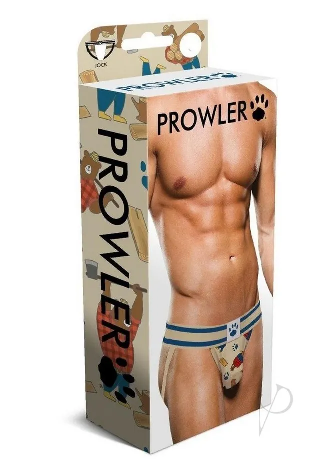 Prowler Vibrators Prowler Lumberbear Jock XXL BrownBlue