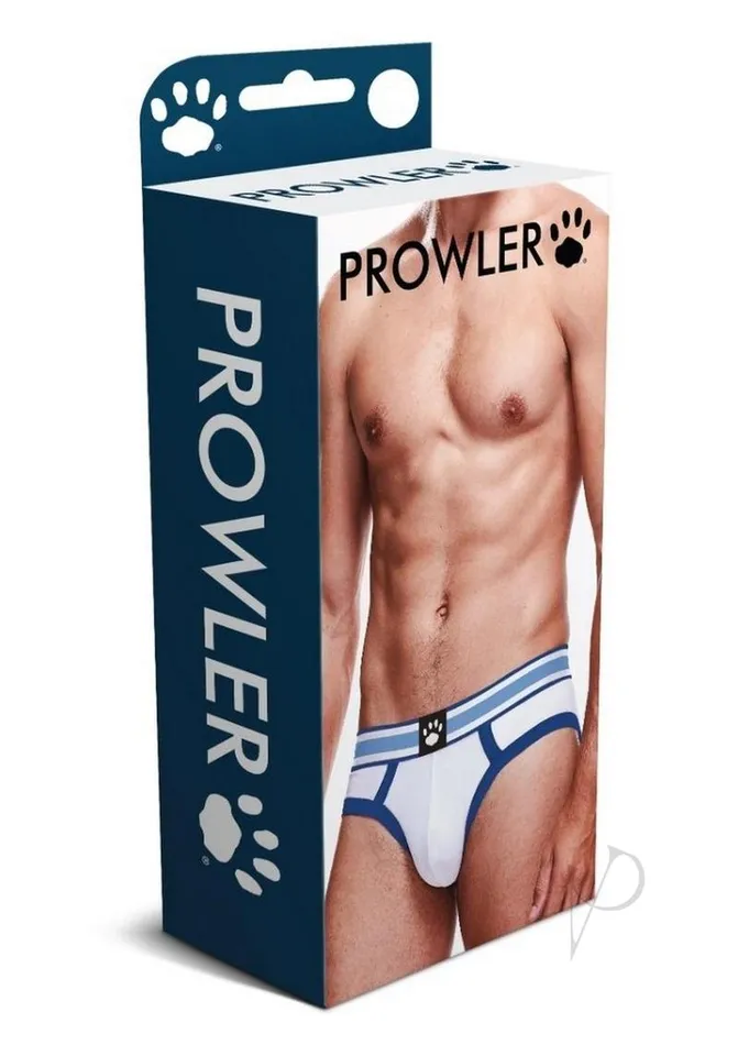 Prowler WhiteBlue Brief Large Prowler Vibrators