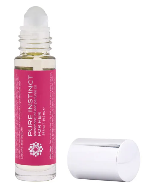 Pure Instinct Female Sex Toys Pure Instinct Pheromone Perfume Oil For Her Roll On 35oz