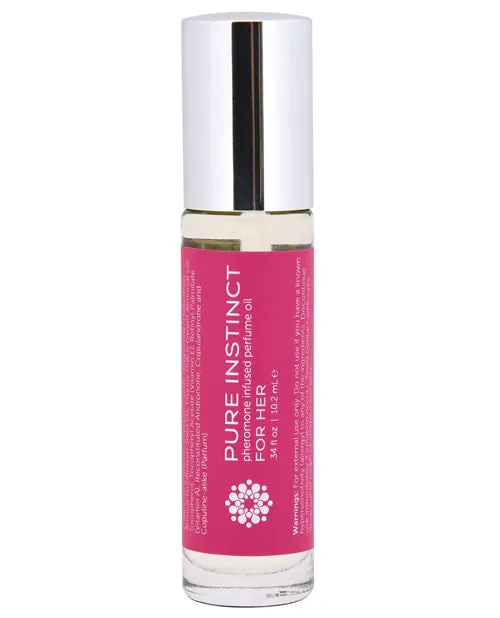 Pure Instinct Female Sex Toys Pure Instinct Pheromone Perfume Oil For Her Roll On 35oz