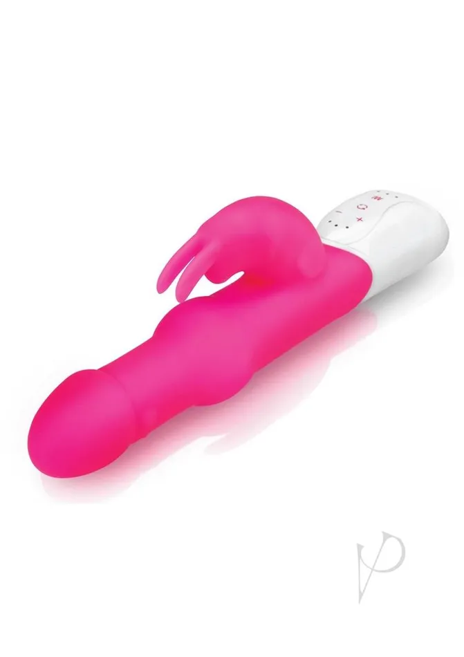 Rabbit Essentials Rabbit Essentials Silicone Rechargeable Pearls Rabbit Vibrator Hot Pink Vibrators Rabbit Essentials Rabbit Essentials Silicone Rechargeable Pearls Rabbit Vibrator Hot Pink Vibrators