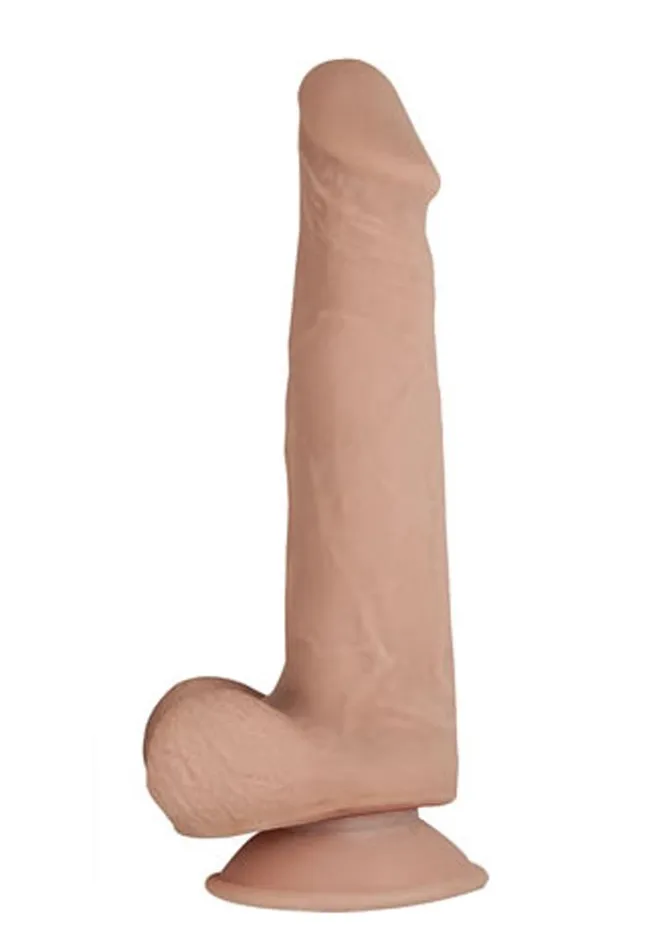 Realcocks Dildos Realcocks Dual Layered 3 Bendable Dildo 75in Vanilla