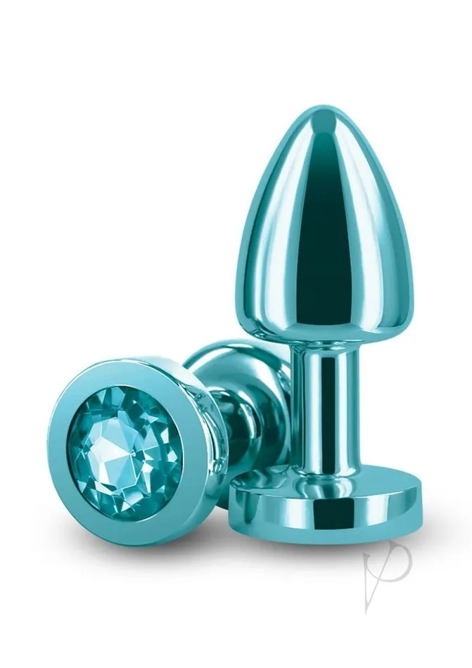Rear Assets Aluminum Anal Plug Petite Teal Rear Assets Anal Rear Assets Aluminum Anal Plug Petite Teal Rear Assets Anal
