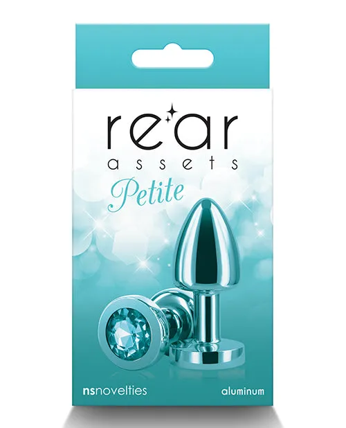 Rear Assets Aluminum Anal Plug Petite Teal Rear Assets Anal Rear Assets Aluminum Anal Plug Petite Teal Rear Assets Anal