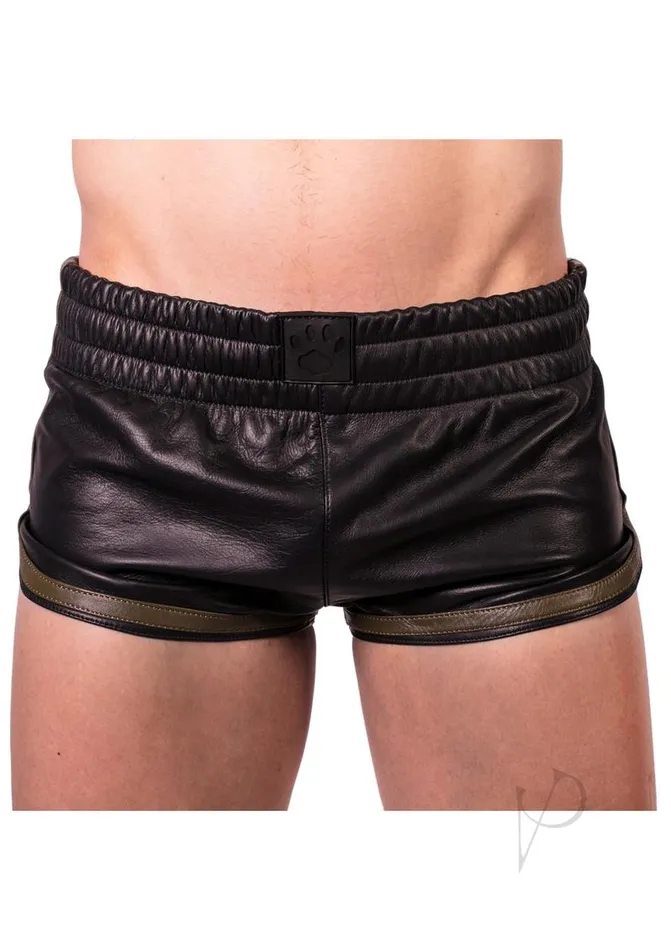 Restraints Prowler RED Leather Sport Shorts XSmall BlackGreen Prowler Red