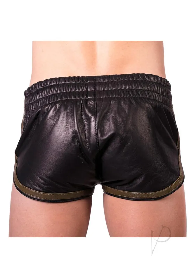 Restraints Prowler RED Leather Sport Shorts XSmall BlackGreen Prowler Red