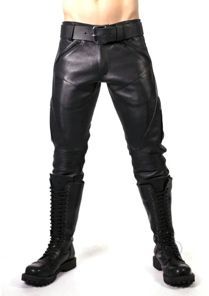 Restraints Prowler Red Prowler RED Prowler Leather Jeans 28in Black