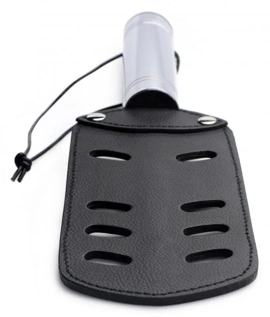 Restraints Strict Leather Paddle With Slots