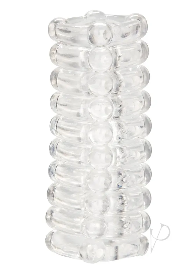 Ribbed Stroker Clear Cal Exotics Male Sex Toys Ribbed Stroker Clear Cal Exotics Male Sex Toys
