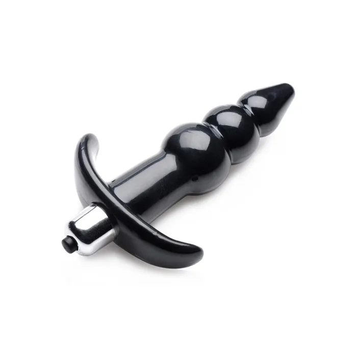 Ribbed Vibrating Butt Plug Frisky Anal