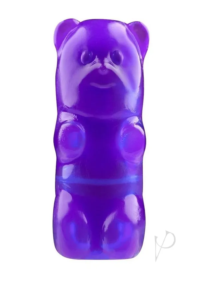 Rock Candy Toys Gummy Bear Bullet Vibrator Purple Vibrators