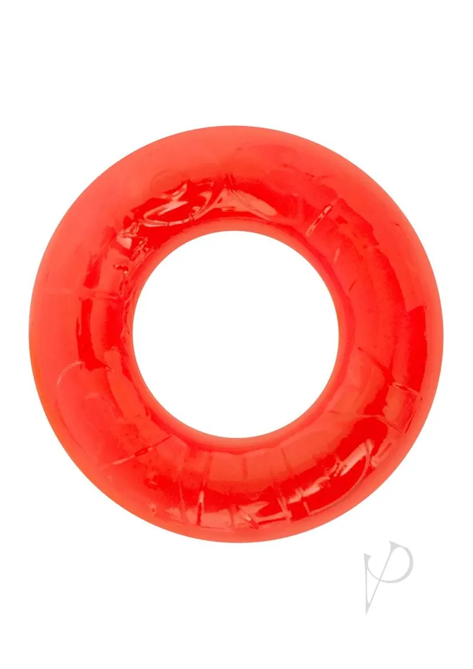 Rock Candy Toys Male Sex Toys Gummy Cock Ring Red
