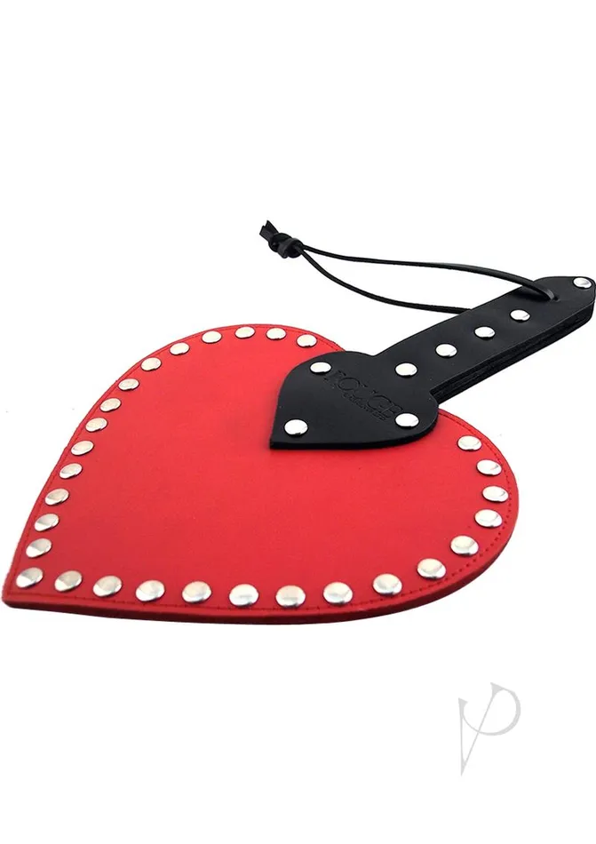 Rouge Anal Rouge Heart Paddle RedBlack