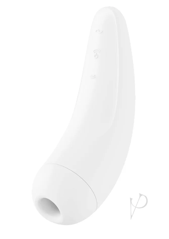Satisfyer Curvy 2 Rechargeable Silicone Clitoral Stimulator White Satisfyer Female Sex Toys Satisfyer Curvy 2 Rechargeable Silicone Clitoral Stimulator White Satisfyer Female Sex Toys
