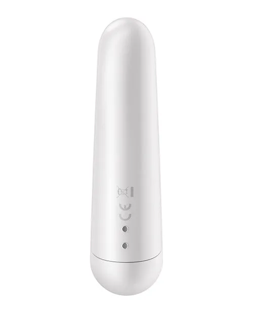 Satisfyer Female Sex Toys Satisfyer Ultra Power Bullet 3 Rechargeable Silicone Bullet Vibrator White