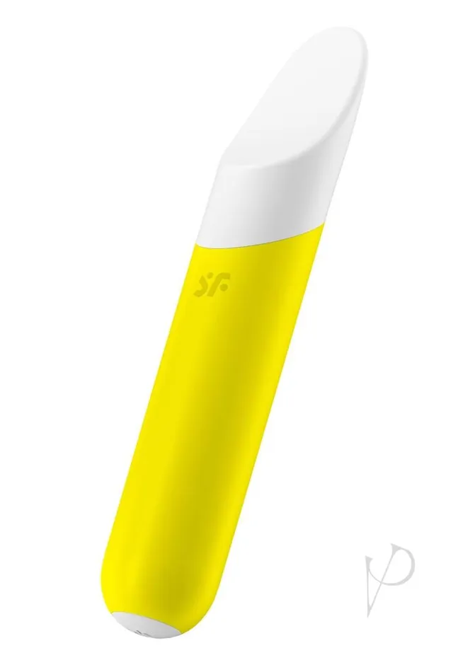Satisfyer Female Sex Toys Satisfyer Ultra Power Bullet 7 Rechargeable Silicone Bullet Vibrator Yellow