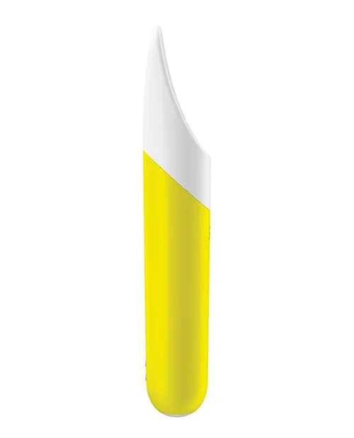 Satisfyer Female Sex Toys Satisfyer Ultra Power Bullet 7 Rechargeable Silicone Bullet Vibrator Yellow