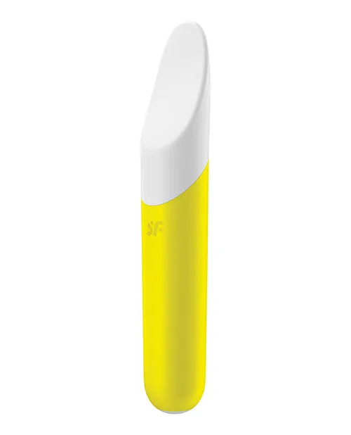 Satisfyer Female Sex Toys Satisfyer Ultra Power Bullet 7 Rechargeable Silicone Bullet Vibrator Yellow