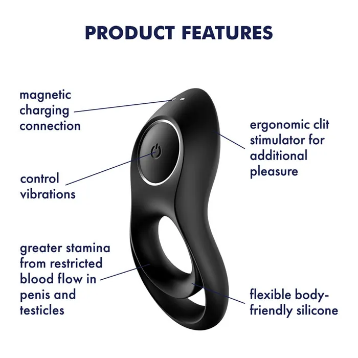 Satisfyer Legendary Duo Cock Ring Satisfyer Male Sex Toys