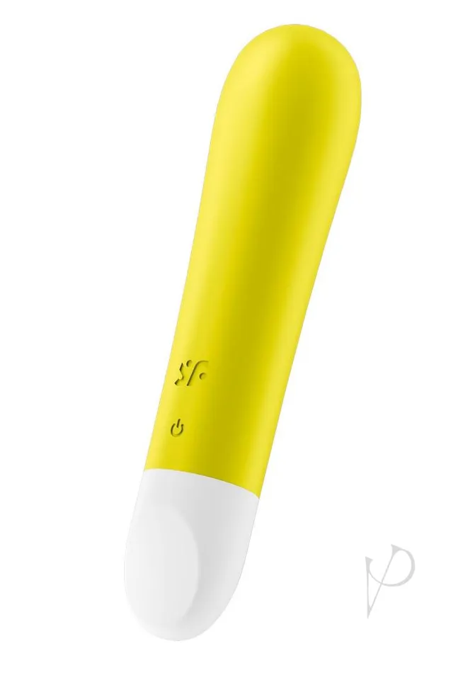 Satisfyer Ultra Power Bullet 1 Rechargeable Silicone Bullet Vibrator Yellow Satisfyer Female Sex Toys