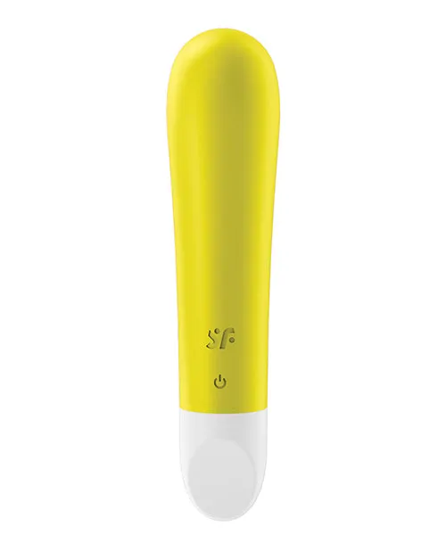 Satisfyer Ultra Power Bullet 1 Rechargeable Silicone Bullet Vibrator Yellow Satisfyer Female Sex Toys