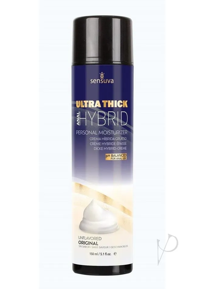 Sensuva UltraThick Anal Hybrid Lubricant Original Unflavored 51oz Sensuva Lubricants Anal Sensuva UltraThick Anal Hybrid Lubricant Original Unflavored 51oz Sensuva Lubricants Anal