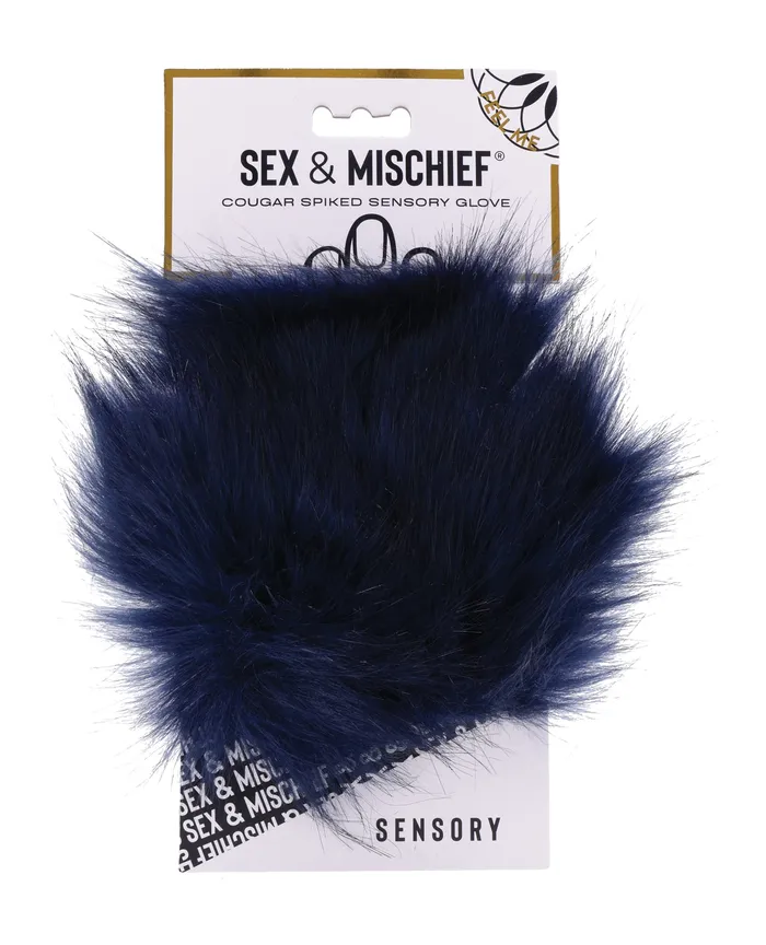 Sex And Mischief Vibrators Sex and Mischief Cougar Spiked Sensory Glove NavyGold Sex And Mischief Vibrators Sex and Mischief Cougar Spiked Sensory Glove NavyGold