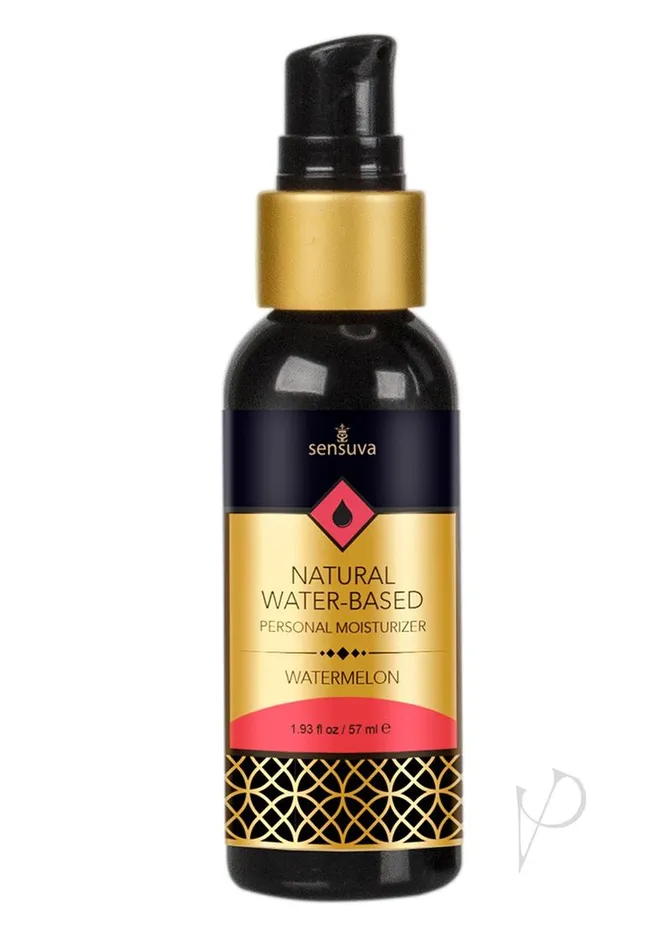 Sexual Health Wellbeing Sensuva Lubricants Sensuva Natural Water Based Watermelon Flavored Lubricant 193oz