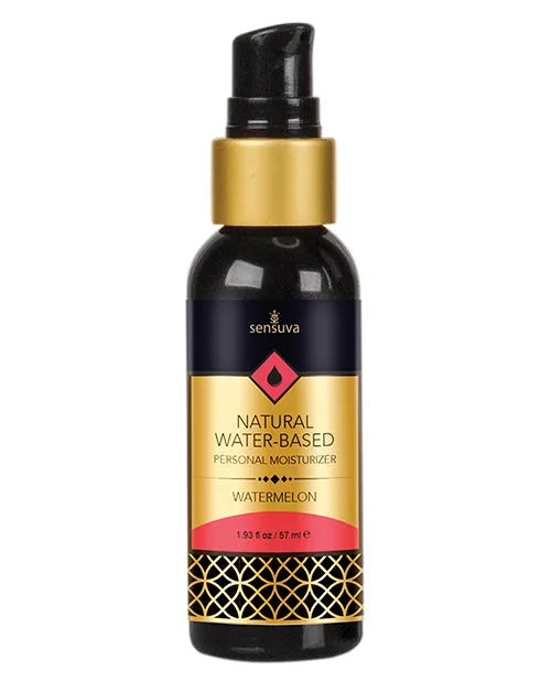 Sexual Health Wellbeing Sensuva Lubricants Sensuva Natural Water Based Watermelon Flavored Lubricant 193oz Sexual Health Wellbeing Sensuva Lubricants Sensuva Natural Water Based Watermelon Flavored Lubricant 193oz