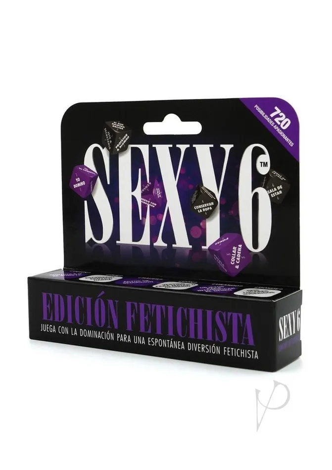 Sexy 6 Games Sexy 6 Kinky Edition Dice Game Spanish