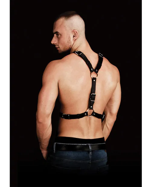 Shots Ouch Thanos Chest Centerpiece Body Harness Black Ouch Anal Shots Ouch Thanos Chest Centerpiece Body Harness Black Ouch Anal