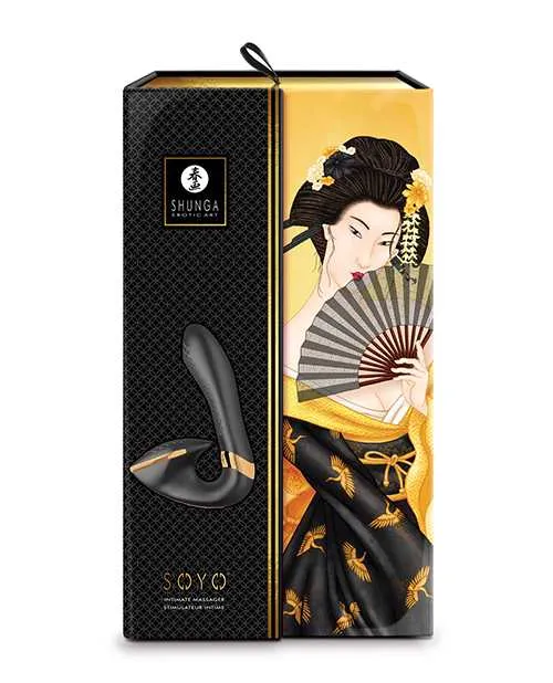 Shunga Shunga Soyo Intimate Massager Black Anal Shunga Shunga Soyo Intimate Massager Black Anal