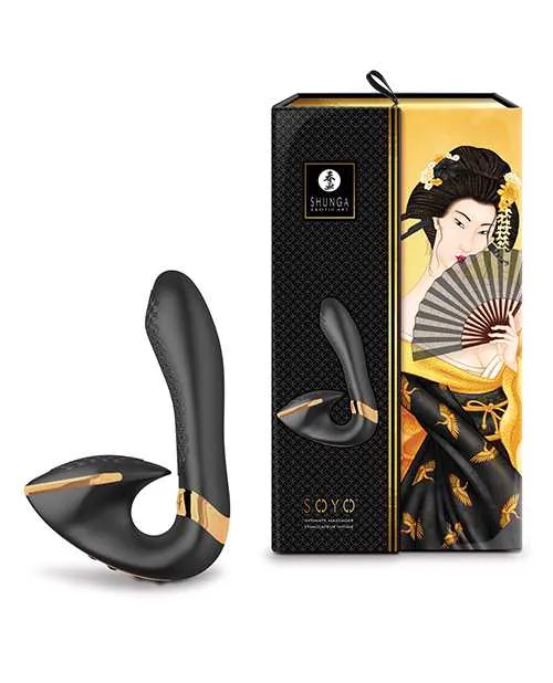 Shunga Shunga Soyo Intimate Massager Black Anal Shunga Shunga Soyo Intimate Massager Black Anal