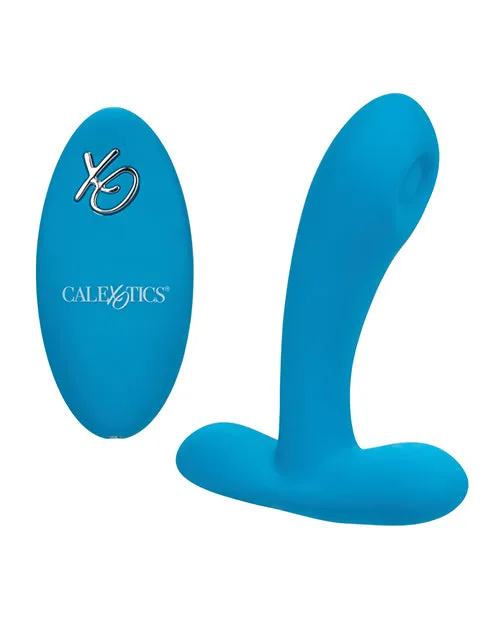 Silicone Pulsing Pleaser Rechargeable Vibrator with Remote Control Blue Remote Controlled Vibes Female Sex Toys Silicone Pulsing Pleaser Rechargeable Vibrator with Remote Control Blue Remote Controlled Vibes Female Sex Toys