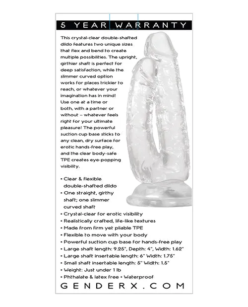 SimpleeDiscreet Dildos Dualistic Double Dildo