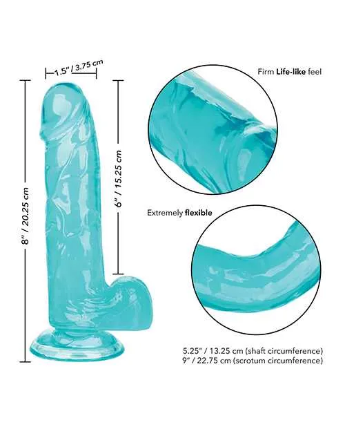 Size Queen Dildo 6in Blue Size Queen Dildos Size Queen Dildo 6in Blue Size Queen Dildos