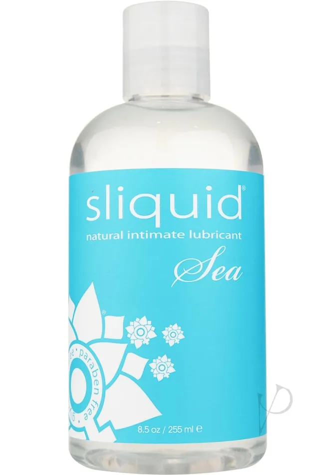 Sliquid Naturals Sea with Carrageenan Natural Intimate Water Based Lubricant 85oz Sliquid Sexual Health Wellbeing