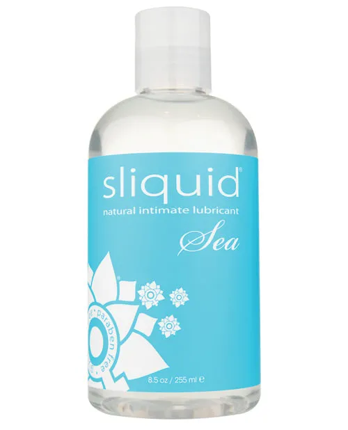 Sliquid Naturals Sea with Carrageenan Natural Intimate Water Based Lubricant 85oz Sliquid Sexual Health Wellbeing