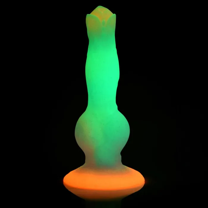 Space Cock GlowintheDark Silicone Alien Dildo Creature Cocks Dildos