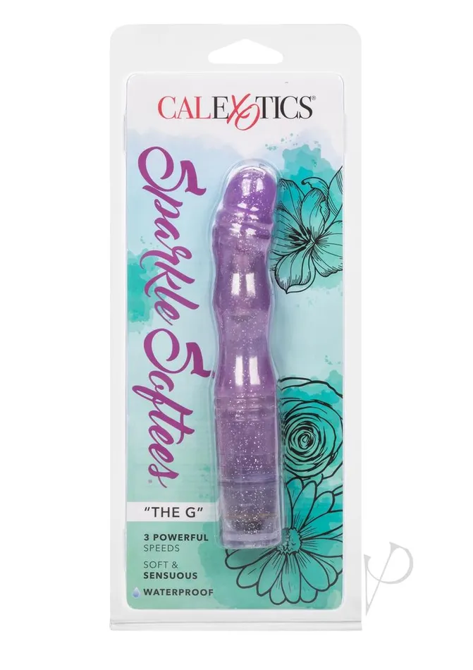 Sparkle Vibrators Sparkle Softees The G Vibrator Purple