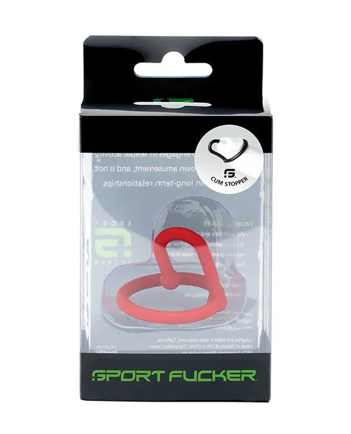 Sport Fucker Anal Sport Fucker Cum Stopper Red